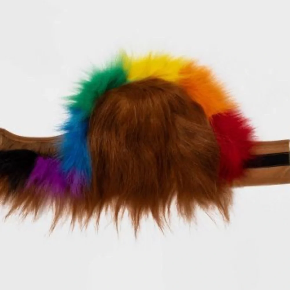 Faux Fur Dog and Cat Lion Headwear costume